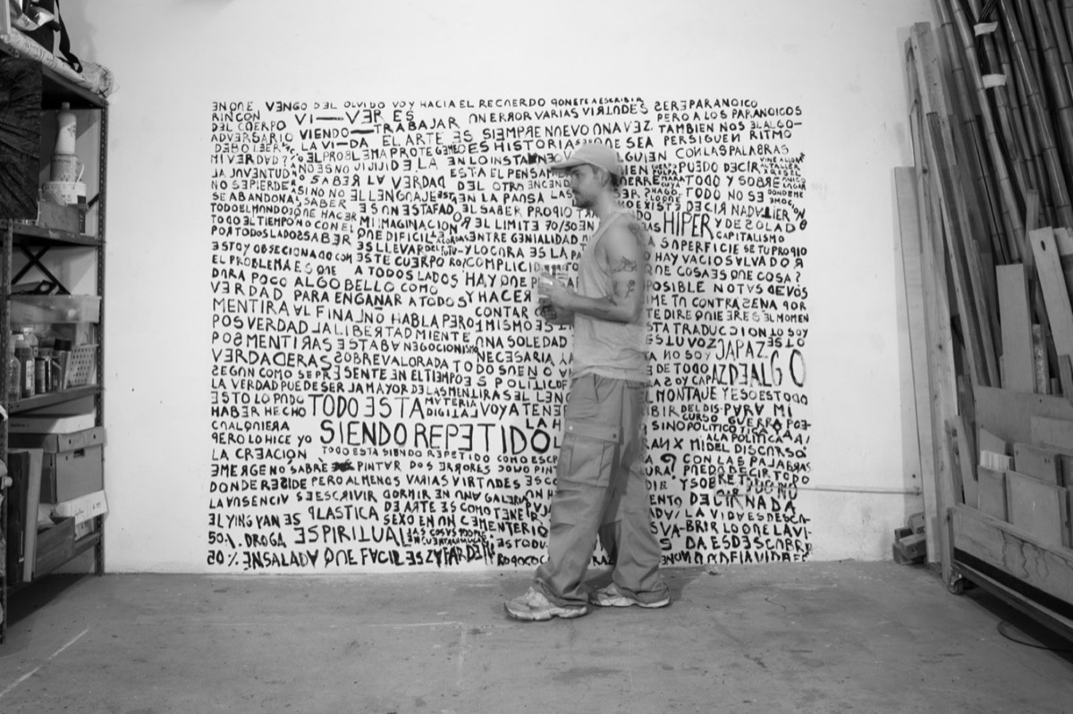 Intervención Yerúa Taller — cuerpo y mural